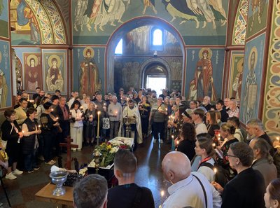У Києві у Михайлівському соборі прощаються з релігієзнавцем Ігорем Козловським У Києві у Михайлівському соборі прощаються з релігієзнавцем Ігорем Козловським