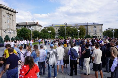 Молилися за мир: у Черкасах відбулося міжконфесійне віче