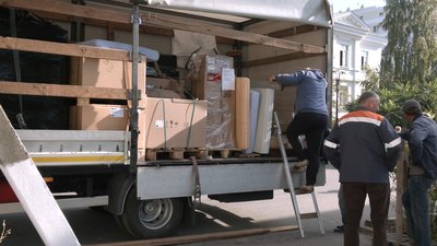 Гуманітарка з Німеччини: що передали для реабілітації людей у Полтаві Гуманітарка з Німеччини: що передали для реабілітації людей у Полтаві