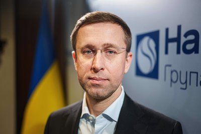 Очільник Нафтогазу Сергій Корецький у своєму офісі в Києві, 21 листопада 2025 року Очільник Нафтогазу Сергій Корецький у своєму офісі в Києві, 21 листопада 2025 року