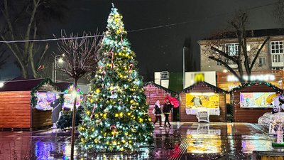 Кропивницький сквер "Центральний" прикрасили до різдвяно-новорічних свят Кропивницький сквер "Центральний" прикрасили до різдвяно-новорічних свят