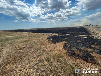 Жителю Одещини загрожує ув'язнення за підпал земель сільгосппризначення Жителю Одещини загрожує ув'язнення за підпал земель сільгосппризначення