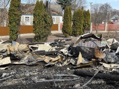 Пожежа на Тернопільщині Пожежа на Тернопільщині