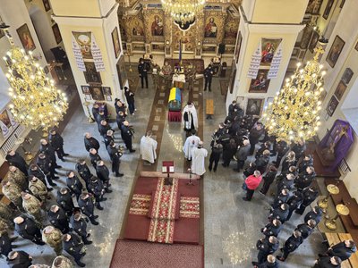 У Полтаві попрощалися із майором поліції Андрієм Грабовим