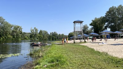 Центральний пляж в Полтаві