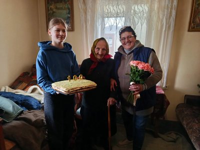 Анеля Садова, 100 років, ювілей, 16 лютого 2026, Тернопіль Анеля Садова, 100 років, ювілей, 16 лютого 2026, Тернопіль