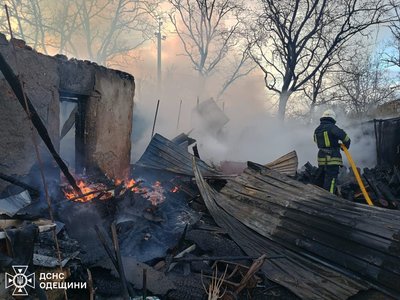 На Одещині під час пожежі постраждав господар будинку