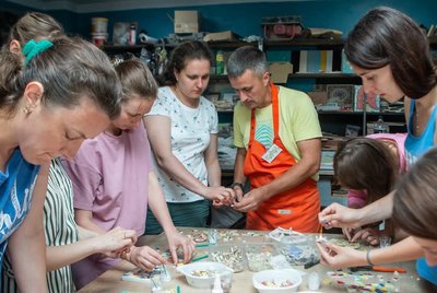 Майстер-клас з художньої мозаїки Майстер-клас з художньої мозаїки