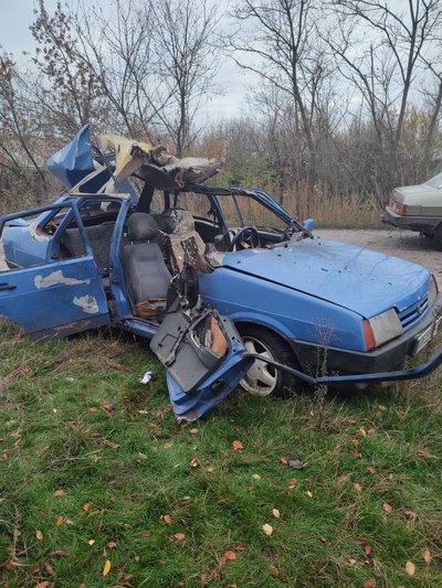 Удар по авто у Підлимані Удар по авто у Підлимані