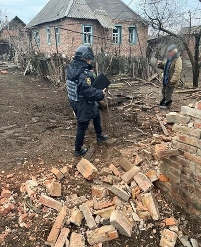 Наслідки обстрілів Донеччини 9 березня. Фото: сайт поліції Донеччини Наслідки обстрілів Донеччини 9 березня. Фото: сайт поліції Донеччини