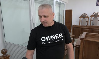 Засновник благодійного фонду "Добра справа" Андрій Лінник у суді Засновник благодійного фонду "Добра справа" Андрій Лінник у суді