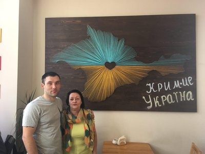 Qırımdan Ukraina Qaramanı Svâtoslav Aleksapolskıynıñ ikayesi