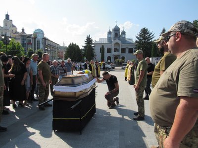 Похорон в Кременецькій громаді, Євгеній Радзвілюк Похорон в Кременецькій громаді, Євгеній Радзвілюк