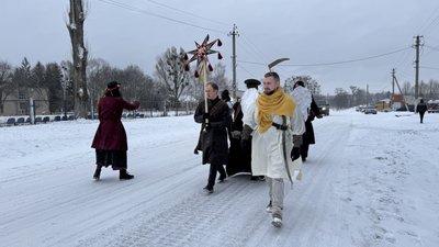 "Сад вертепів" у Безруках Дергачівської громади, грудень 2025 року "Сад вертепів" у Безруках Дергачівської громади, грудень 2025 року