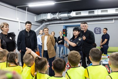 Перша леді Олена Зеленська під візиту до Миколаївщини, 2 червня 2026 року Перша леді Олена Зеленська під візиту до Миколаївщини, 2 червня 2026 року