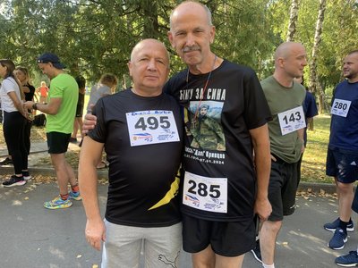 Понад 500 людей взяли участь в акції "Біжу за Героїв" на Рівненщині