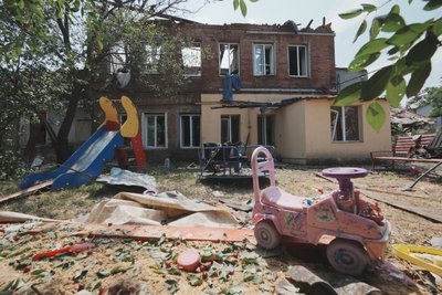 Холодногірський район Харкова був під ударом дронів 7 липня: фото руйнувань Холодногірський район Харкова був під ударом дронів 7 липня: фото руйнувань