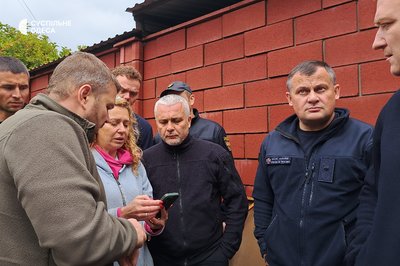 Кіпер і голова ДСНС оглянули наслідки стихії в Одесі Кіпер і голова ДСНС оглянули наслідки стихії в Одесі