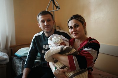 Батьки немовлят, які народилися 1 січня в Сумах, розповіли про первістків Батьки немовлят, які народилися 1 січня в Сумах, розповіли про первістків
