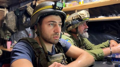 Військовослужбовці 60-ї окремої механізованої Інгулецької бригади "Жужа" та "Хаус" Донецька область