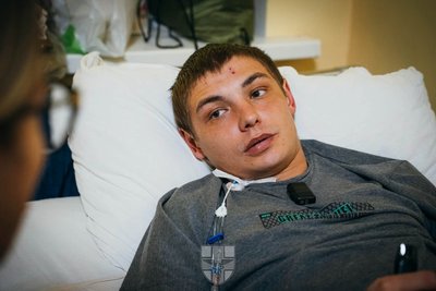 25-річний штурмовик, якого евакуювали повітрям 25-річний штурмовик, якого евакуювали повітрям