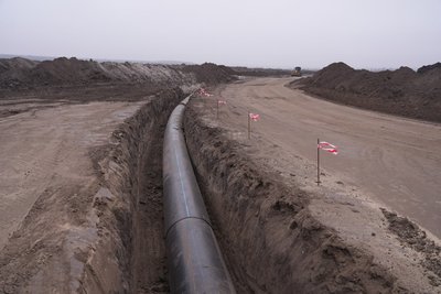 700 тисяч людей будуть з питною водою. На Криворіжжі завершують будівництво трубопроводу для скиду шахтних вод 700 тисяч людей будуть з питною водою. На Криворіжжі завершують будівництво трубопроводу для скиду шахтних вод