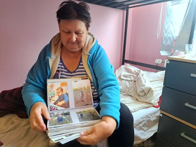 шелтер "Родинний світ" для переселенців Любов з Новогродівки Дніпро 14 жовтня 2024 року шелтер "Родинний світ" для переселенців Любов з Новогродівки Дніпро 14 жовтня 2024 року