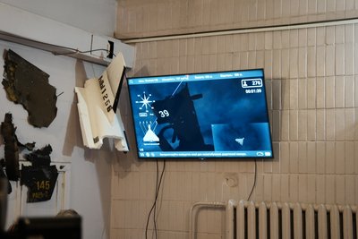 Пересувний симулятор для знищення "шахедів": як українські бійці тренуються нищити російські БпЛА Пересувний симулятор для знищення "шахедів": як українські бійці тренуються нищити російські БпЛА