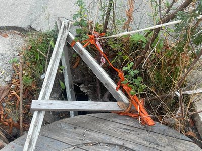 У Житомирі на вулиці Домбровського жителі скаржаться на відкритий люк: коли відремонтують У Житомирі на вулиці Домбровського жителі скаржаться на відкритий люк: коли відремонтують