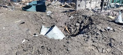 Наслідки удару авіабомбами по Боровій Наслідки удару авіабомбами по Боровій
