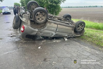 У ДТП на Черкащині травми отримав неповнолітній водій У ДТП на Черкащині травми отримав неповнолітній водій