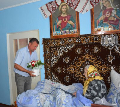 Пелагія Козачок відзначила 100-річний ювілей Пелагія Козачок відзначила 100-річний ювілей