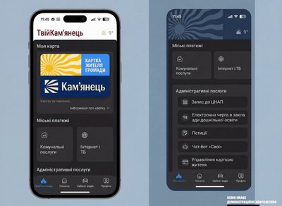 Проміжний варіант вигляду віртуальної картки для жителів Кам'янця-Подільського, березень 2026 року, Хмельниччина Проміжний варіант вигляду віртуальної картки для жителів Кам'янця-Подільського, березень 2026 року, Хмельниччина