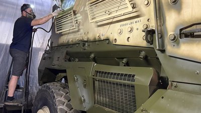 30 ОМБр адаптує американські MaxхPro до служби на Донеччині 30 ОМБр адаптує американські MaxхPro до служби на Донеччині