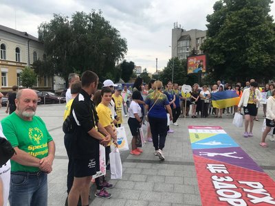 У Житомирі вітали баскетбольну збірну області У Житомирі вітали баскетбольну збірну області