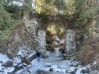 Найменший віадук у Ворохті Найменший віадук у Ворохті