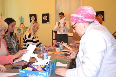 Майстер-клас у Миколаївському обласному художньому музеї імені Василя Верещагіна Майстер-клас у Миколаївському обласному художньому музеї імені Василя Верещагіна