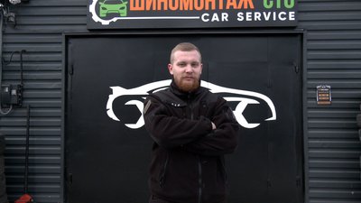 "Ветеранська справа": Олександр Карпович із Овруча відкрив СТО після трьох поранень на фронті