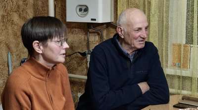 Переселенці з Херсона Лариса Соколенко та Василь Петрук Переселенці з Херсона Лариса Соколенко та Василь Петрук