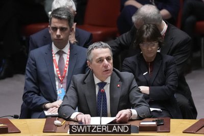 Міністр закордонних справ Швейцарії Ігнаціо Кассіс оон Міністр закордонних справ Швейцарії Ігнаціо Кассіс оон
