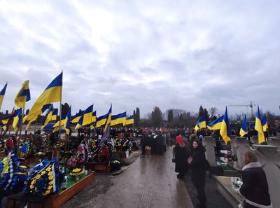 "Завжди знав, що правильно": в Тернополі попрощалися з військовим Андрієм Будою "Завжди знав, що правильно": в Тернополі попрощалися з військовим Андрієм Будою