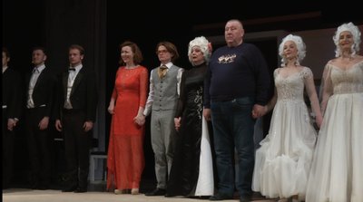Тернопільський драмтеатр, прем'єра комедії