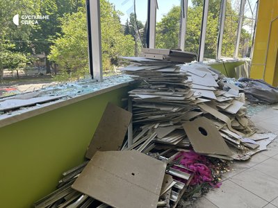 "Музей цікавої науки" в Одесі після атаки РФ 14 червня "Музей цікавої науки" в Одесі після атаки РФ 14 червня
