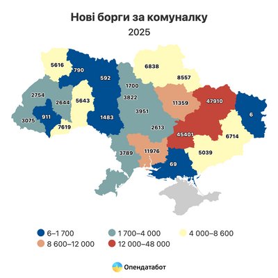 На Кіровоградщині цьогоріч відкрили понад дві тисячі проваджень за комунальні борги – Опендата На Кіровоградщині цьогоріч відкрили понад дві тисячі проваджень за комунальні борги – Опендата