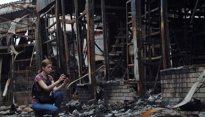 Олександра Новосел: Я змінила піджаки й підбори на бронежилет і берці Олександра Новосел: Я змінила піджаки й підбори на бронежилет і берці
