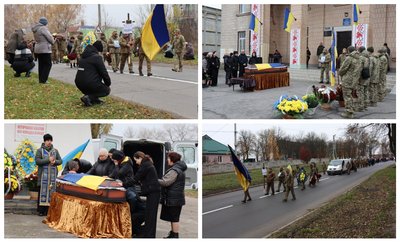 Загинули на Донеччині: у двох громадах Кіровоградщини попрощалися з загиблими військовими Загинули на Донеччині: у двох громадах Кіровоградщини попрощалися з загиблими військовими