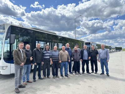 До Сум прибули 5 нових автобусів із Кракова До Сум прибули 5 нових автобусів із Кракова
