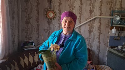 Надія Балух жителька Щурового Донецька область Надія Балух жителька Щурового Донецька область