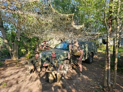 Бійці мінометної батареї 102 бригади Бійці мінометної батареї 102 бригади