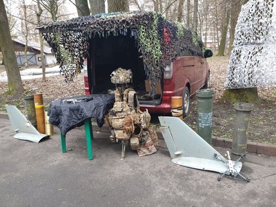 На фестивалі було представлене військове екіпірування